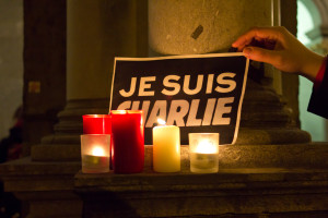 Image of Charlie Hebdo tribute