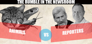 Animals vs reporters: Top 5 showdowns